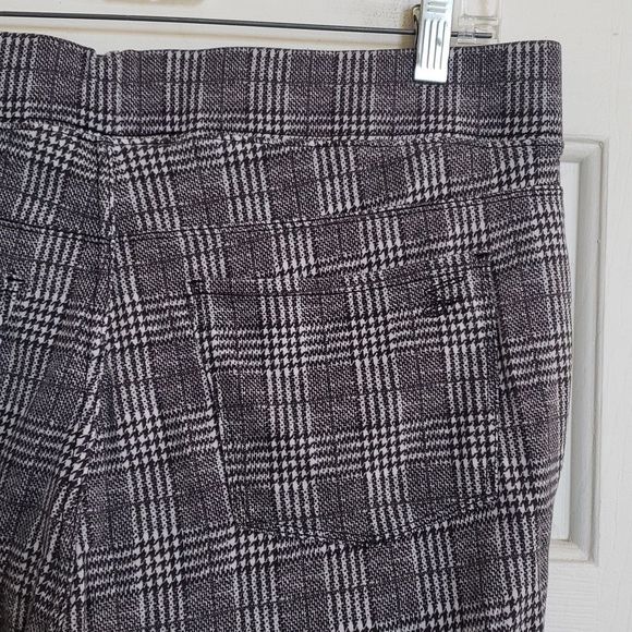 SEVEN7 Pants Leggings Black White Houndstooth Plaid - Picture 8 of 15